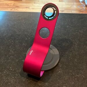 Dyson hair dryer stand.